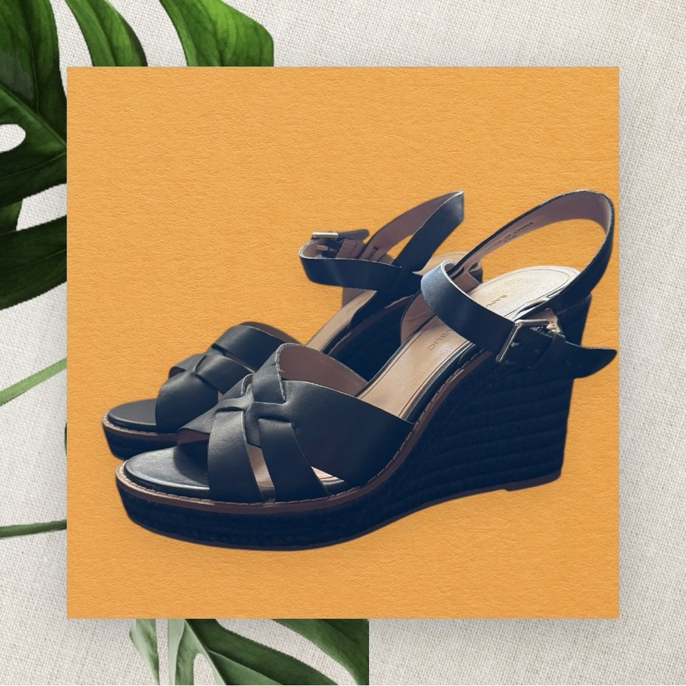 Banana Republic wedges shoes 7.5 M Blue